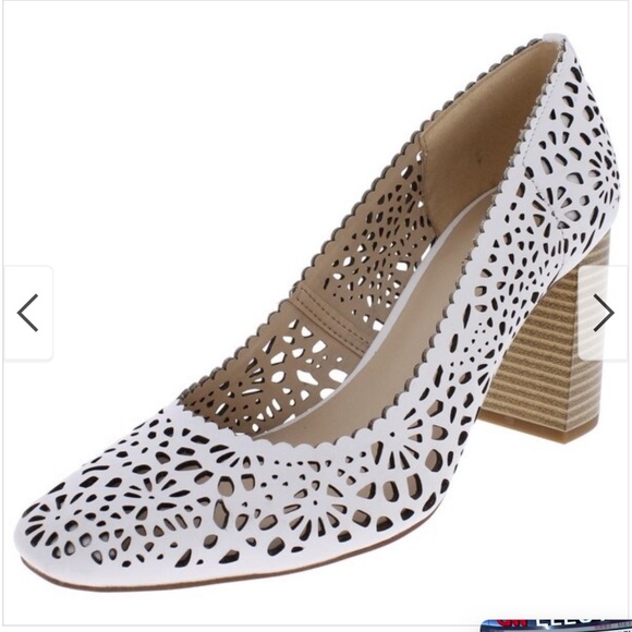 IMNYC Isaac Mizrahi Womens Zora Pumps Square Toe - Picture 4 of 6